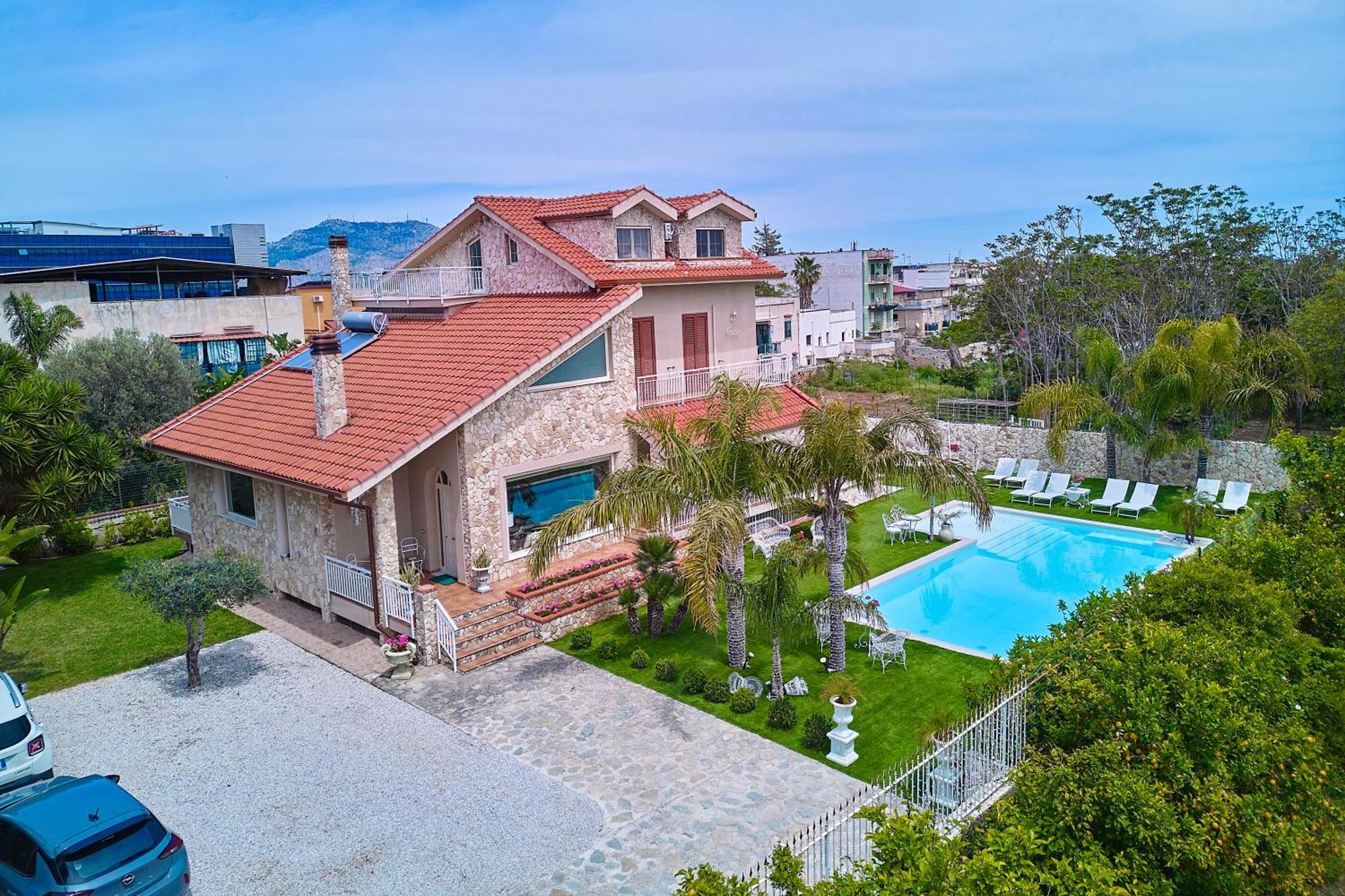 פלרמו Villa Laura מראה חיצוני תמונה