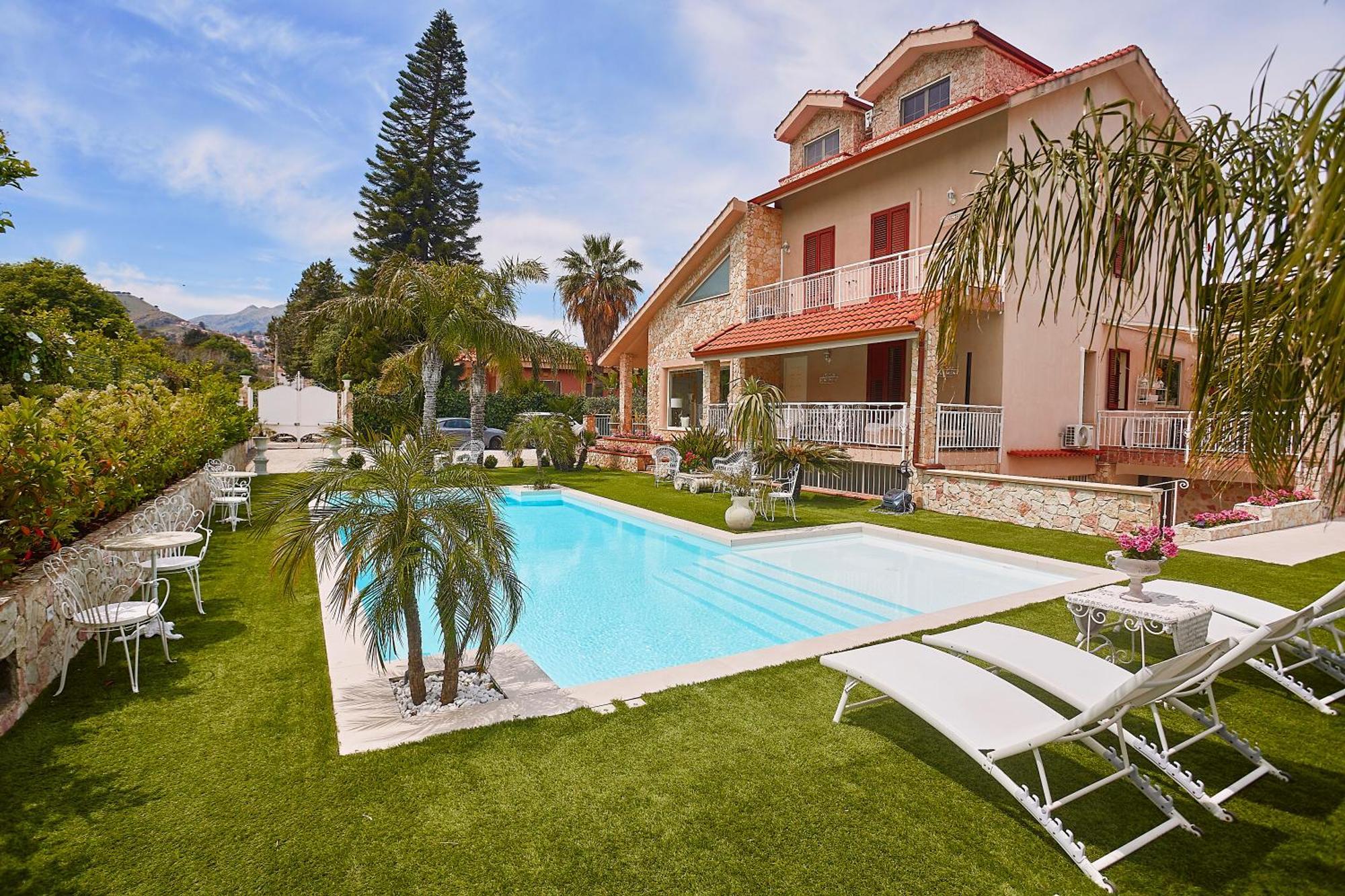 פלרמו Villa Laura מראה חיצוני תמונה